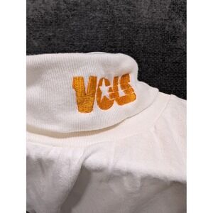 Vintage Castaway Tennessee Vols Turtleneck Shirt Mens XL White Cotton Made USA